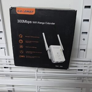 300Mbps WiFi Range Extender - Black